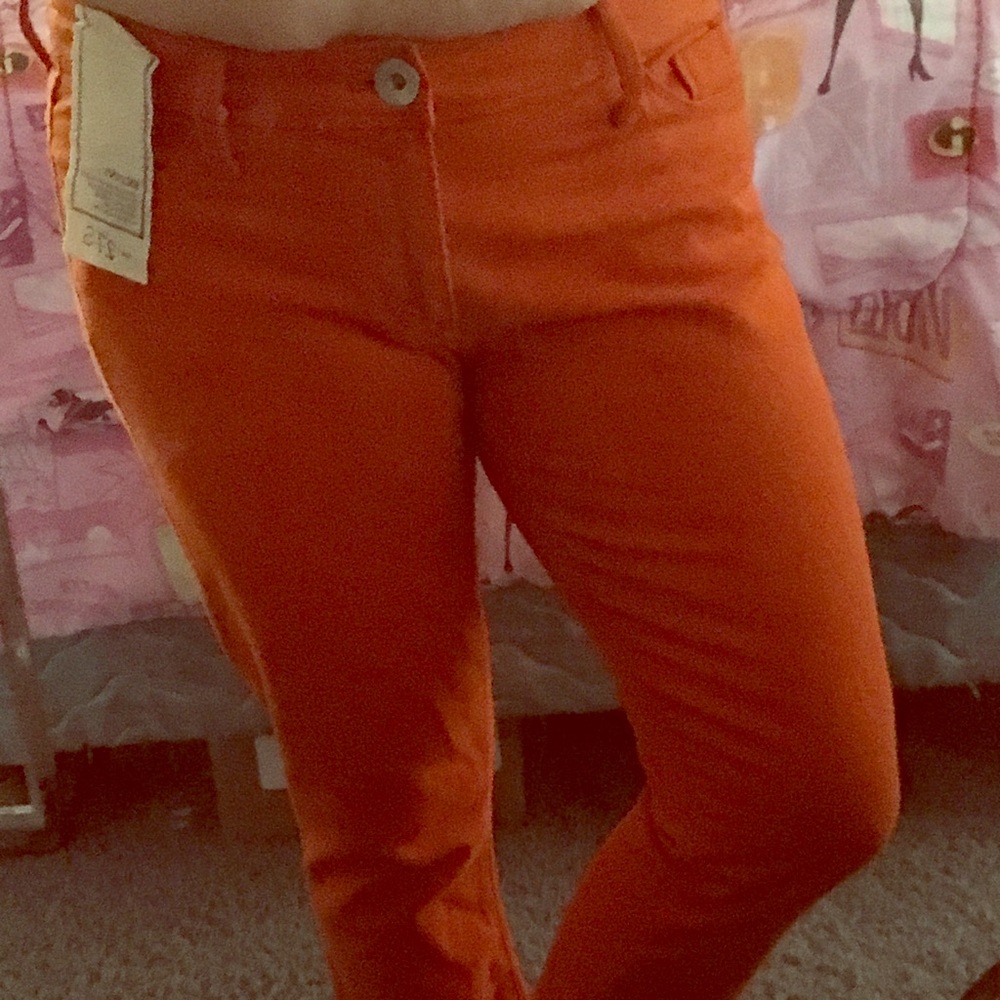 Skinny Orange Banana Republic Jeans size 27S short